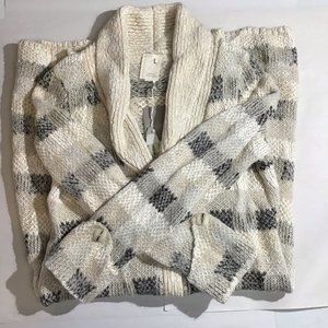 Anthropologie Far Away From Close Knit Tall Sweater Size Large